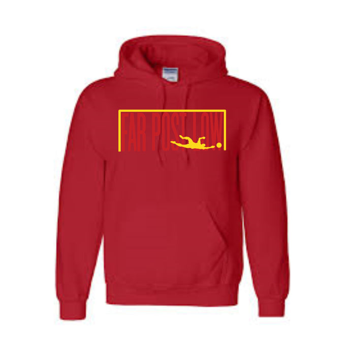Red Hooded Sweatshirt